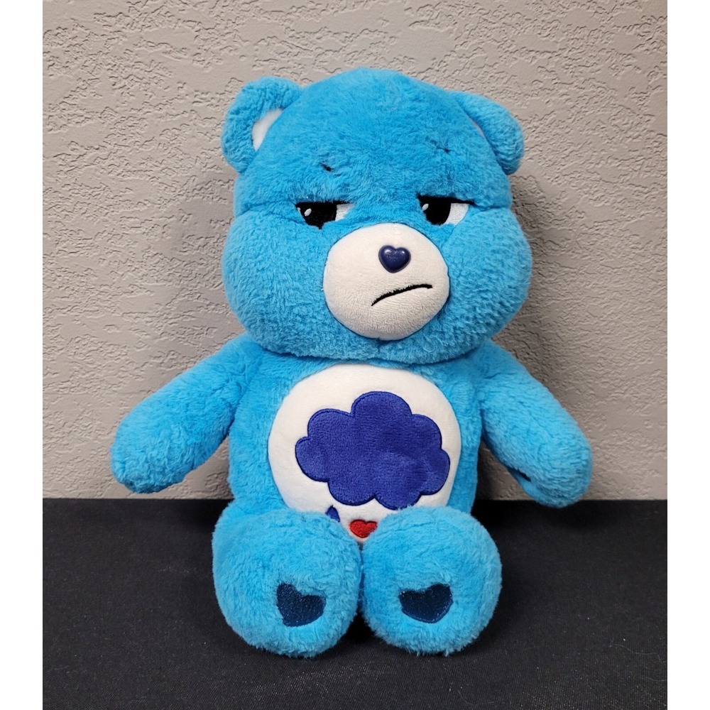 Basic Fun Care Bears 14" Plush Stuffed Animal Grumpy Bear Care Bear
